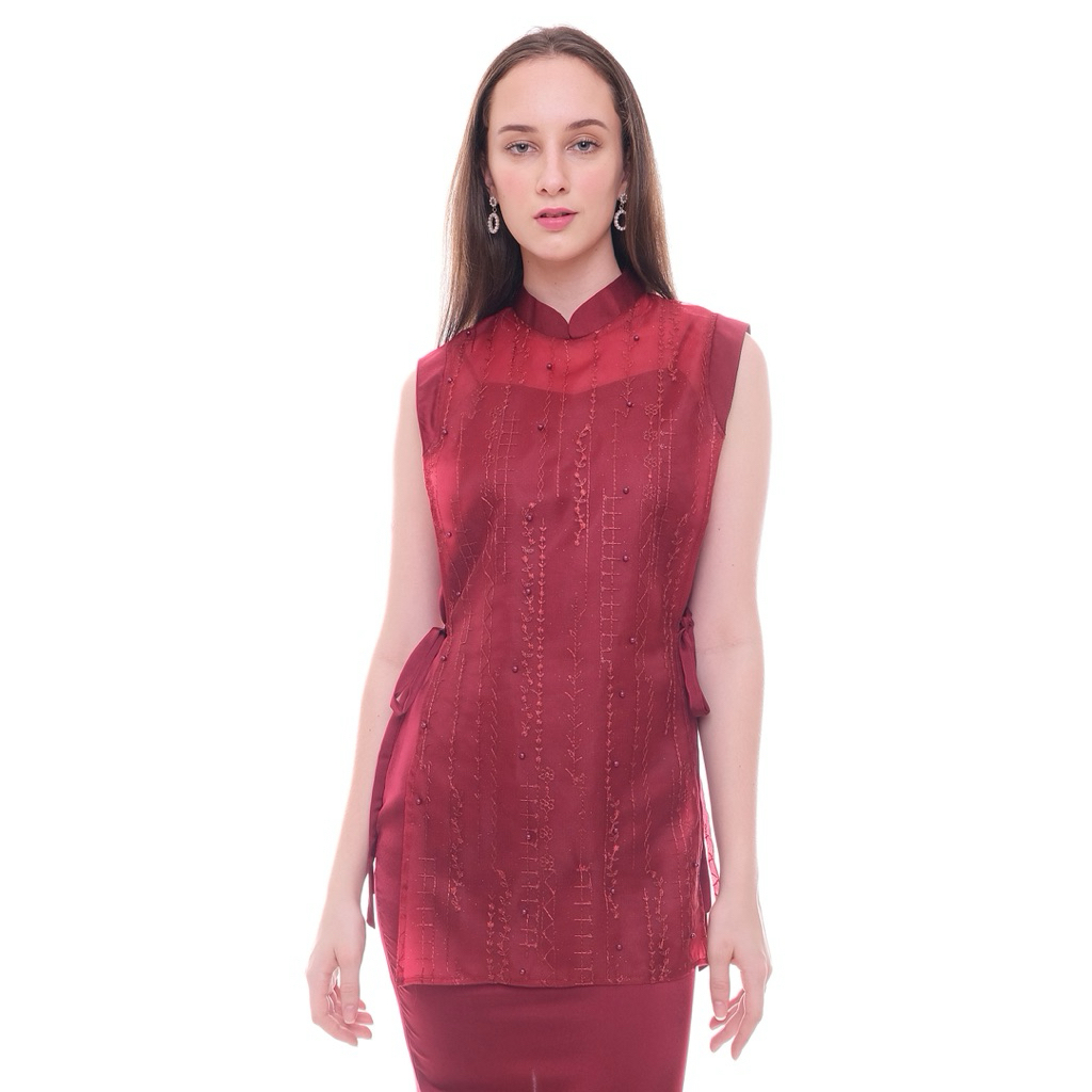 Cheongsam Ruby Qipao Outer (inner is not included) all size