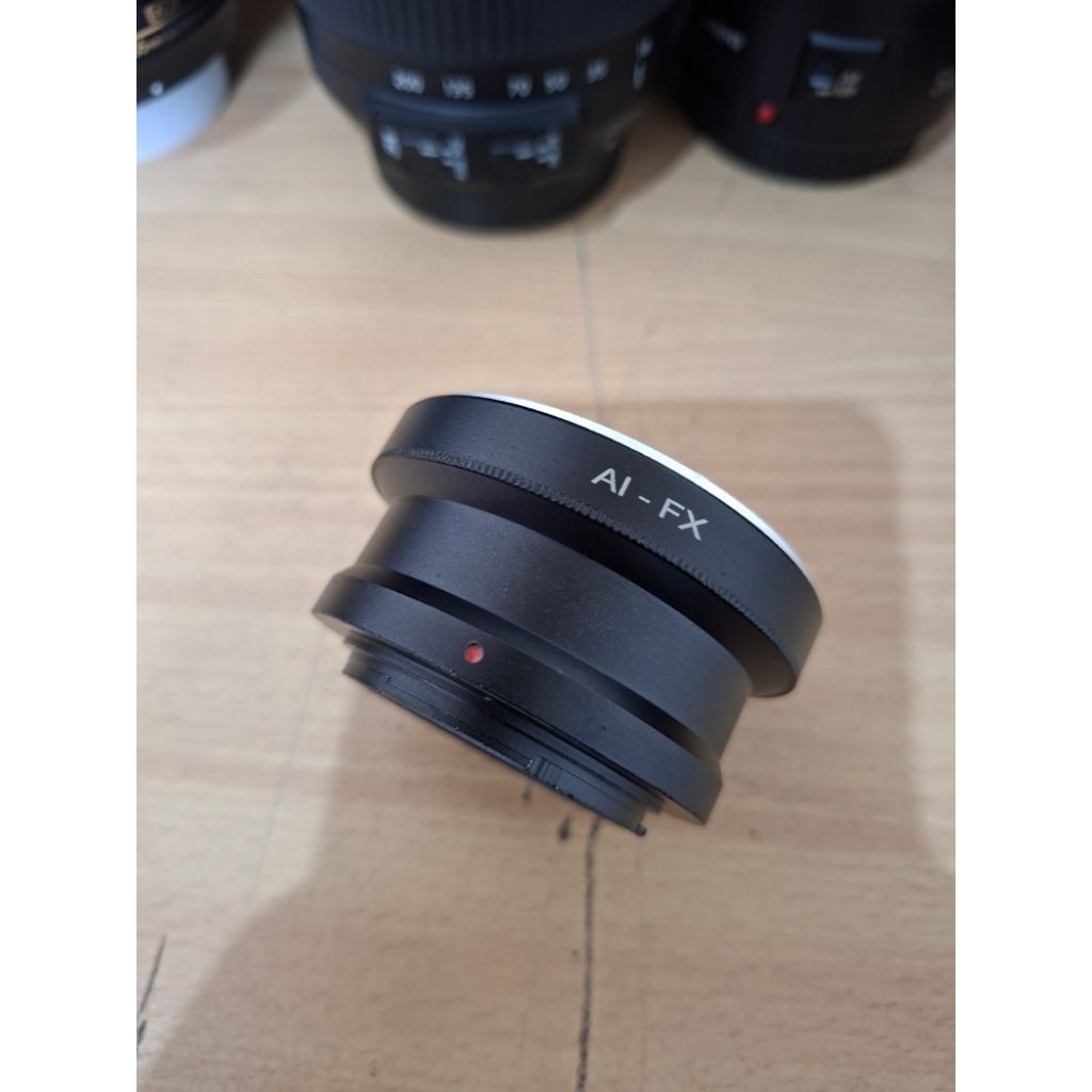 ADAPTER MANUAL / BODY FUJIFILM LENSA NIKON AI  ( Fx - Ai )