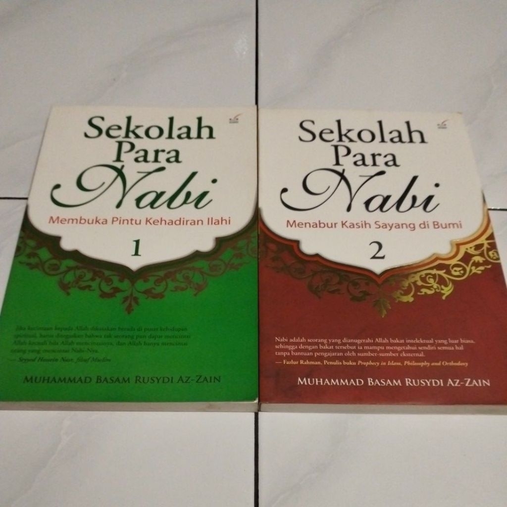 buku sekolah para nabi - set