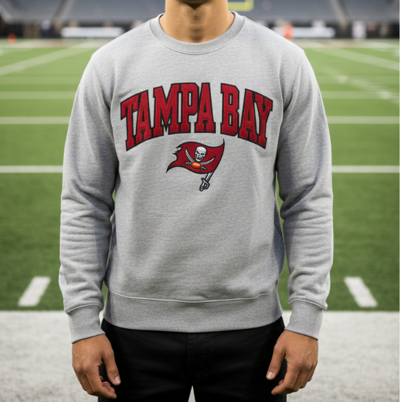 [NFL-01] NFL "Tampa Bay" Crewneck Men | Crewneck Pria