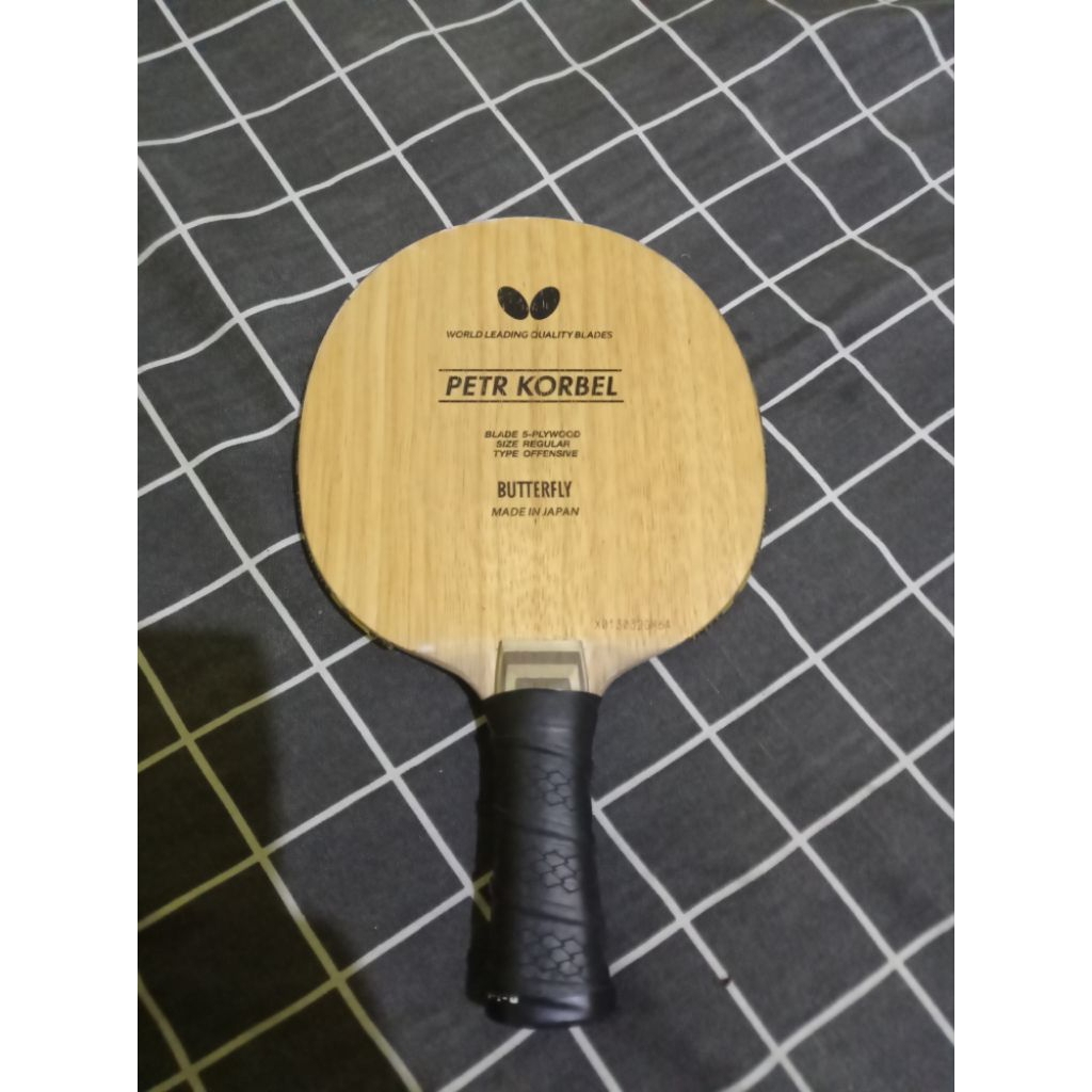 BET KAYU TENIS MEJA BUTTERFLY PETR KORBEL 2ND TERMURAH DI SHOPEE