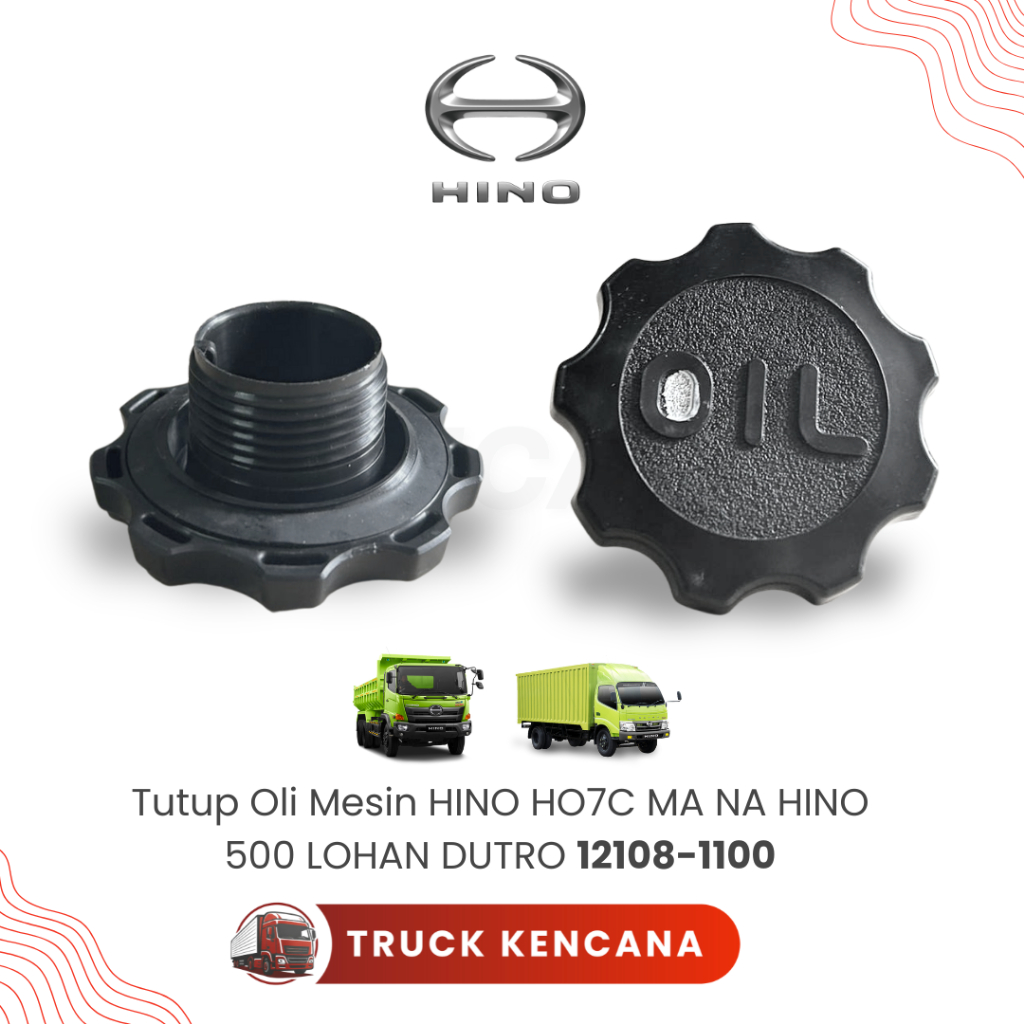 Tutup Oli Mesin Hino Lohan FM260ti Oil Cap Tutup Oli Mesin Hino Tronton FUSO FIGHTER FM 260TI FM 260