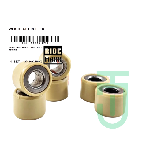 RIDEMAXX ROLLER VARIO 110 ROLLER VARIO KVB SET ROLER VARIO