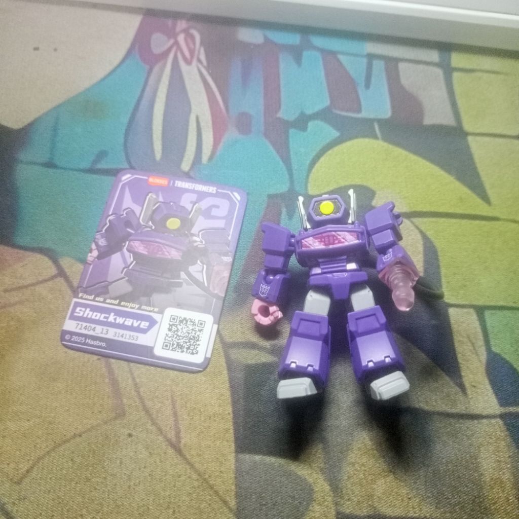 blokees Transformers sudah rakit shockwave