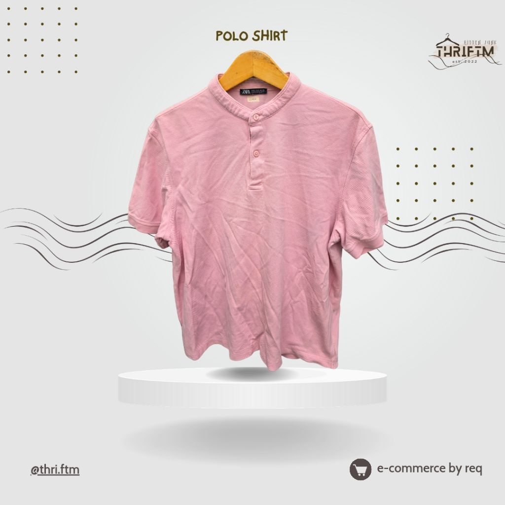 POLO SHIRT Pink by ZARA