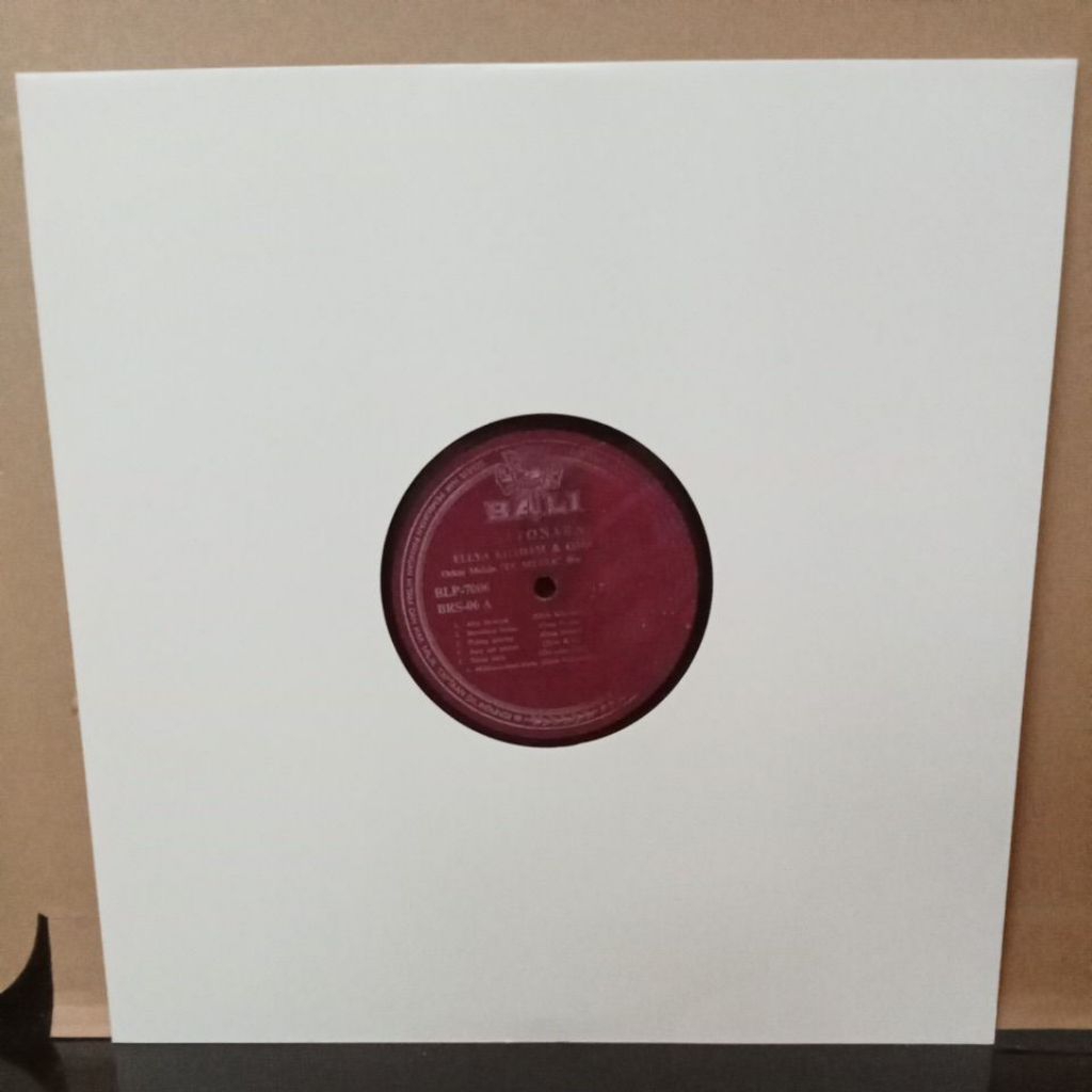 Vinyl Piringan Hitam 12 inch Ellya Khadam & Oma Irama - Sayonara