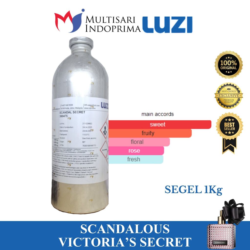 SCANDAL SECRET By LUZI Segel 1Kg
