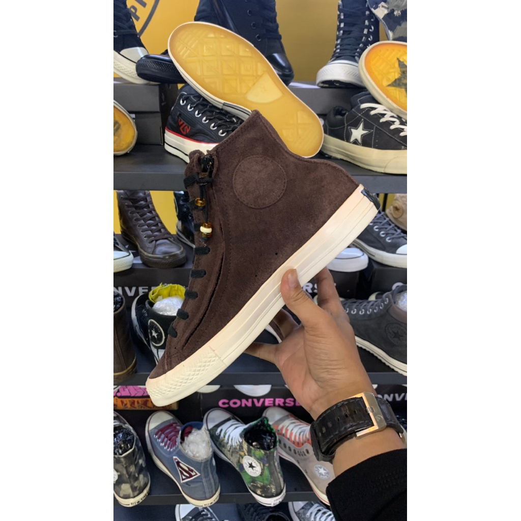 Size 42 / 27cm | Converse CT Hi Suede Double Zipper