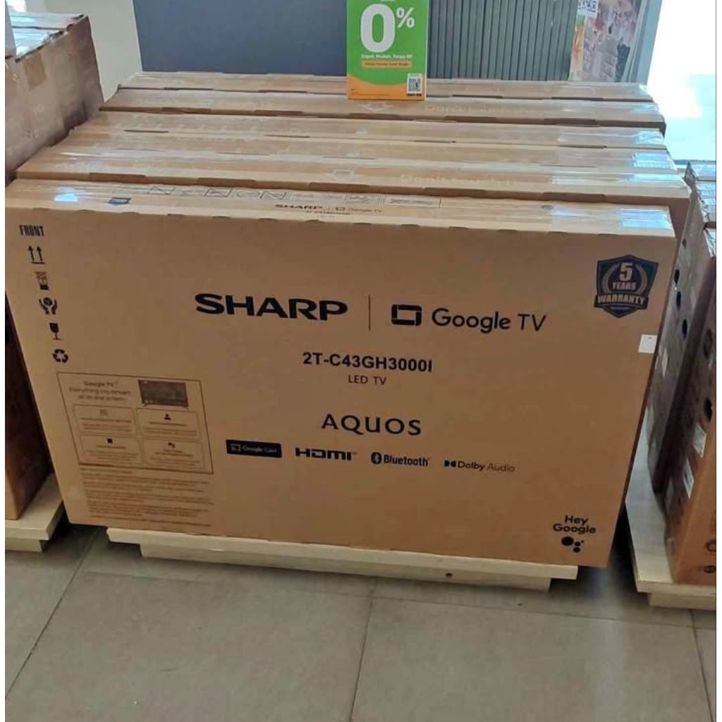 LED TV SHARP 32 INCH SMART GOOGLE TV/SHARP GOOGLE TV 32 INCH 32GH3001