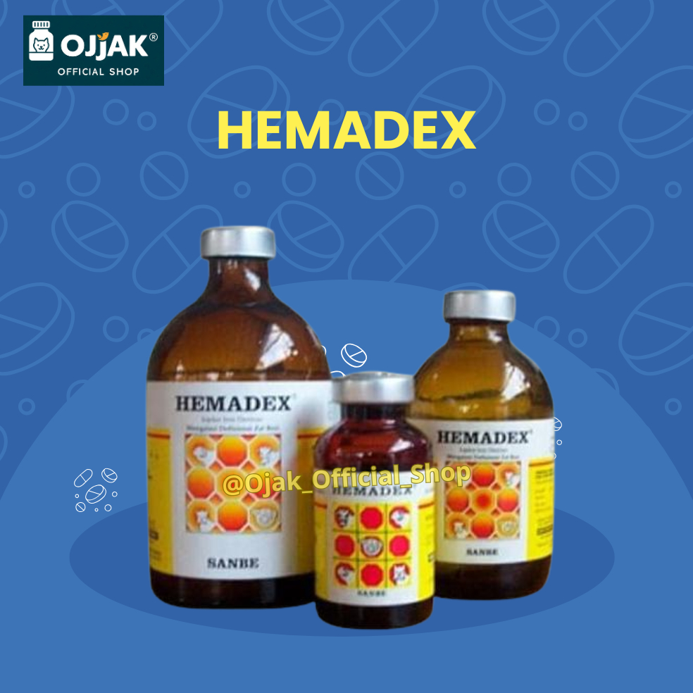 HEMADEX 50 ml, bentuk injeksi untuk mengatasi defisiensi zat besi