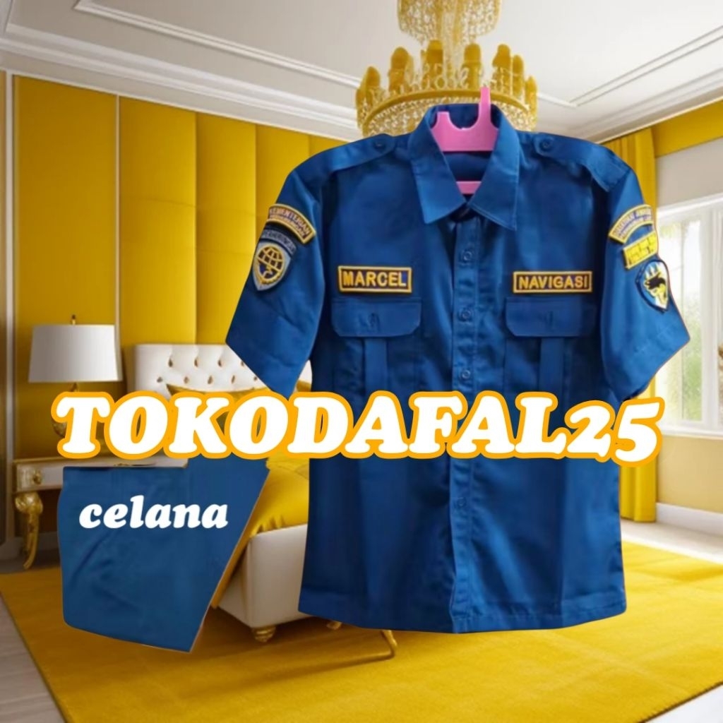 Seragam KPLP Seragam Perhubungan Laut Kemeja KPLP Baju KPLP