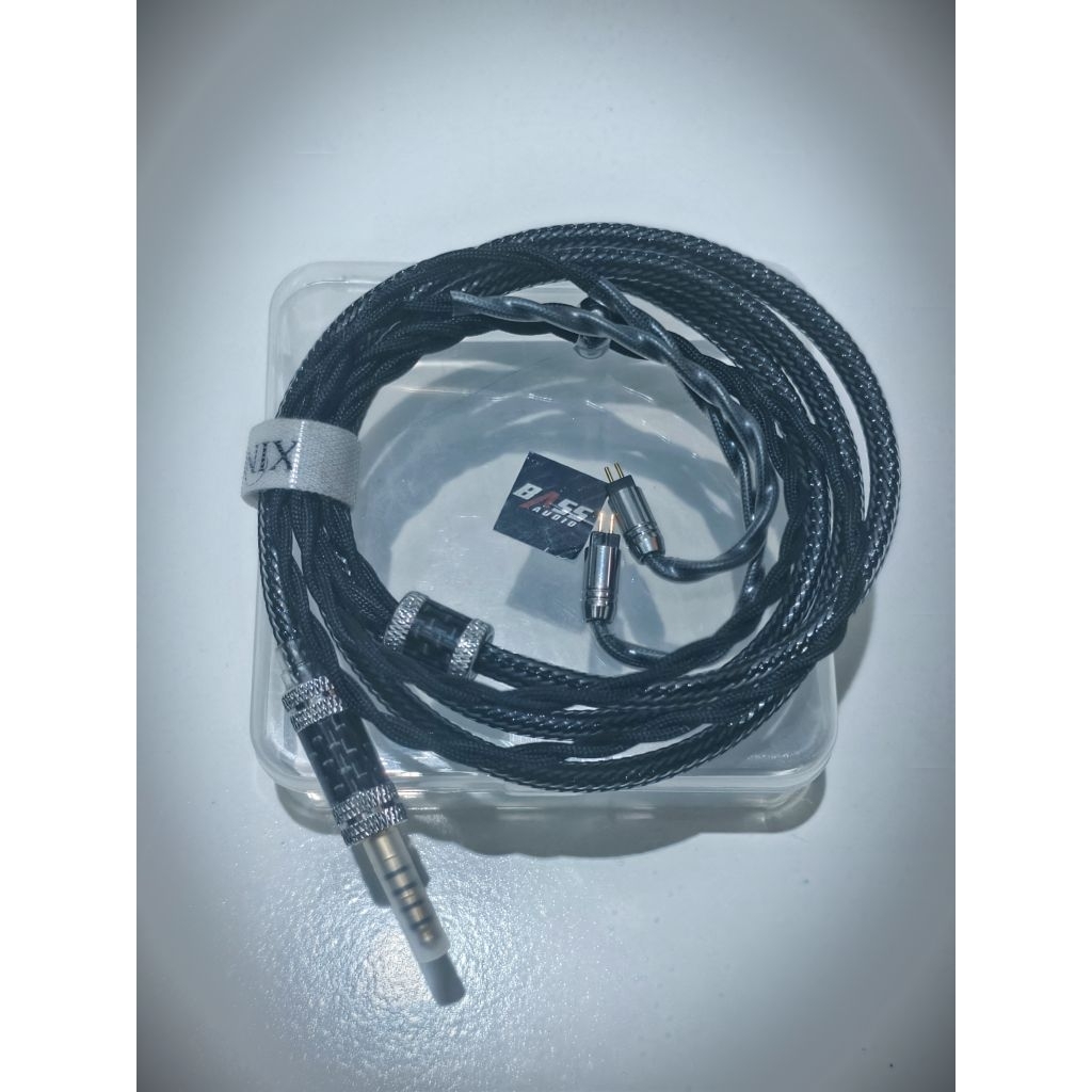 Kabel Iem Xinhs Black Pearl 2 Pin 4.4mm (Not Verus Senacoustic VJC QKZ Kbear Jcally)