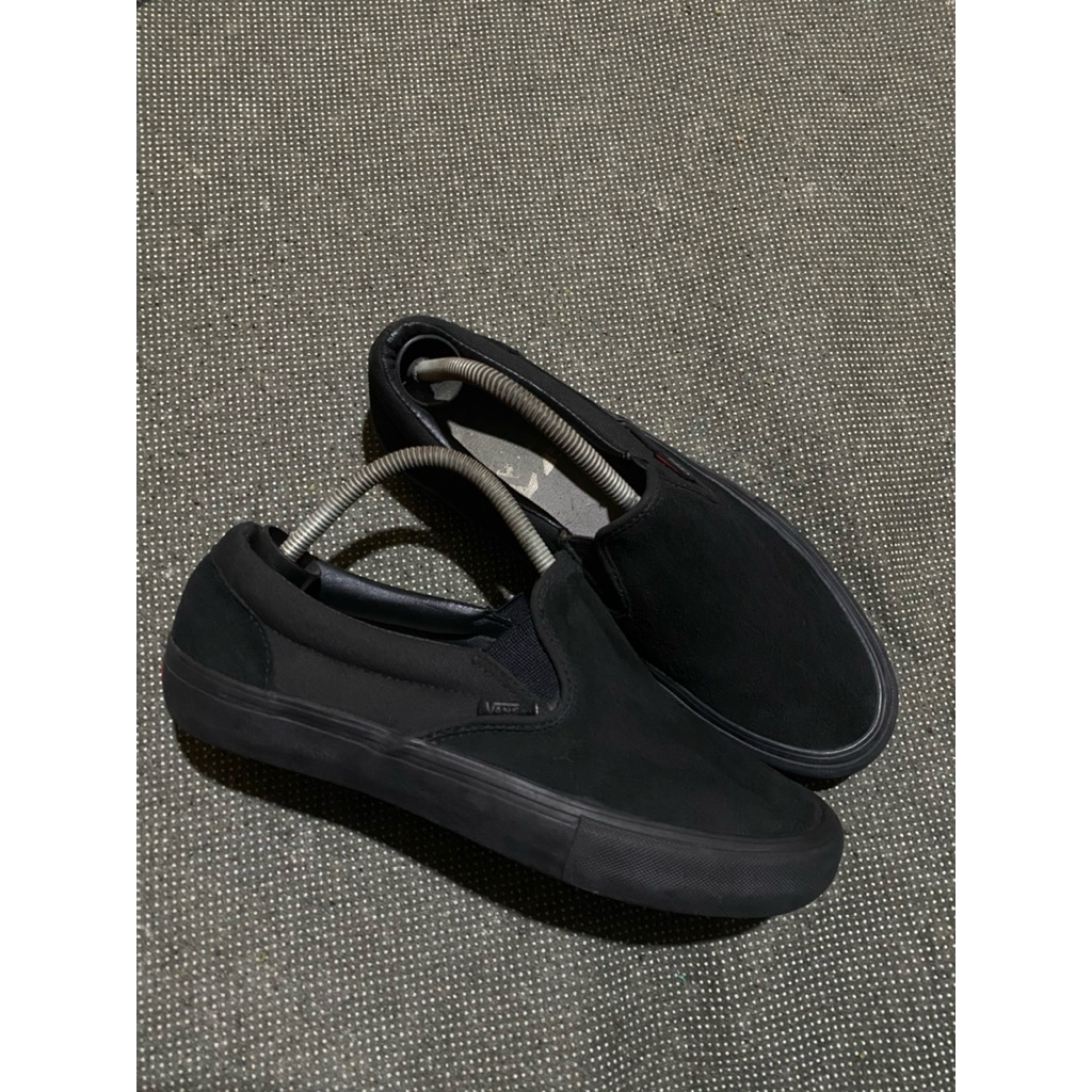 V4ns Slip On FullBlack Pro