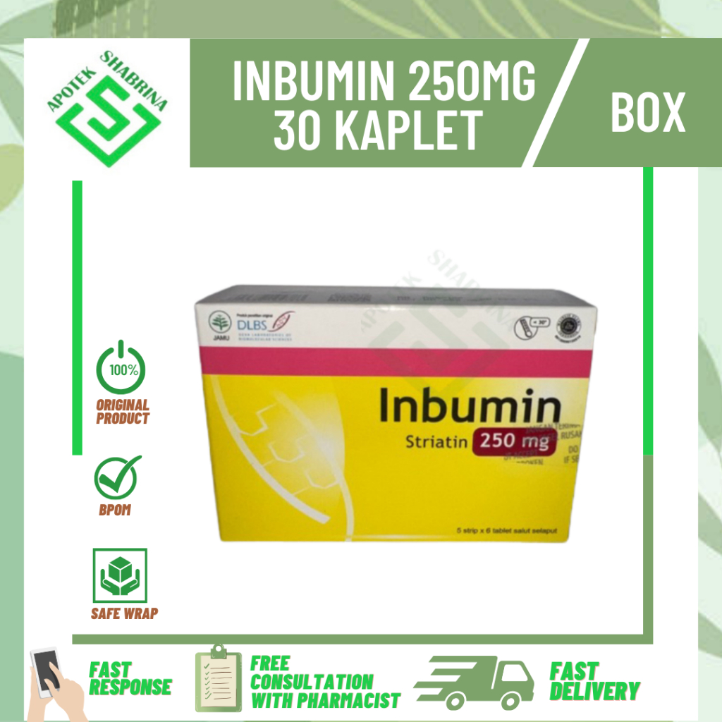 INBUMIN 250MG / 30KAPLET / EKSTRAN IKAN GABUS
