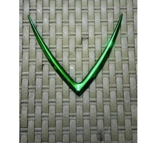 list tameng Mio sporty hijau chrome