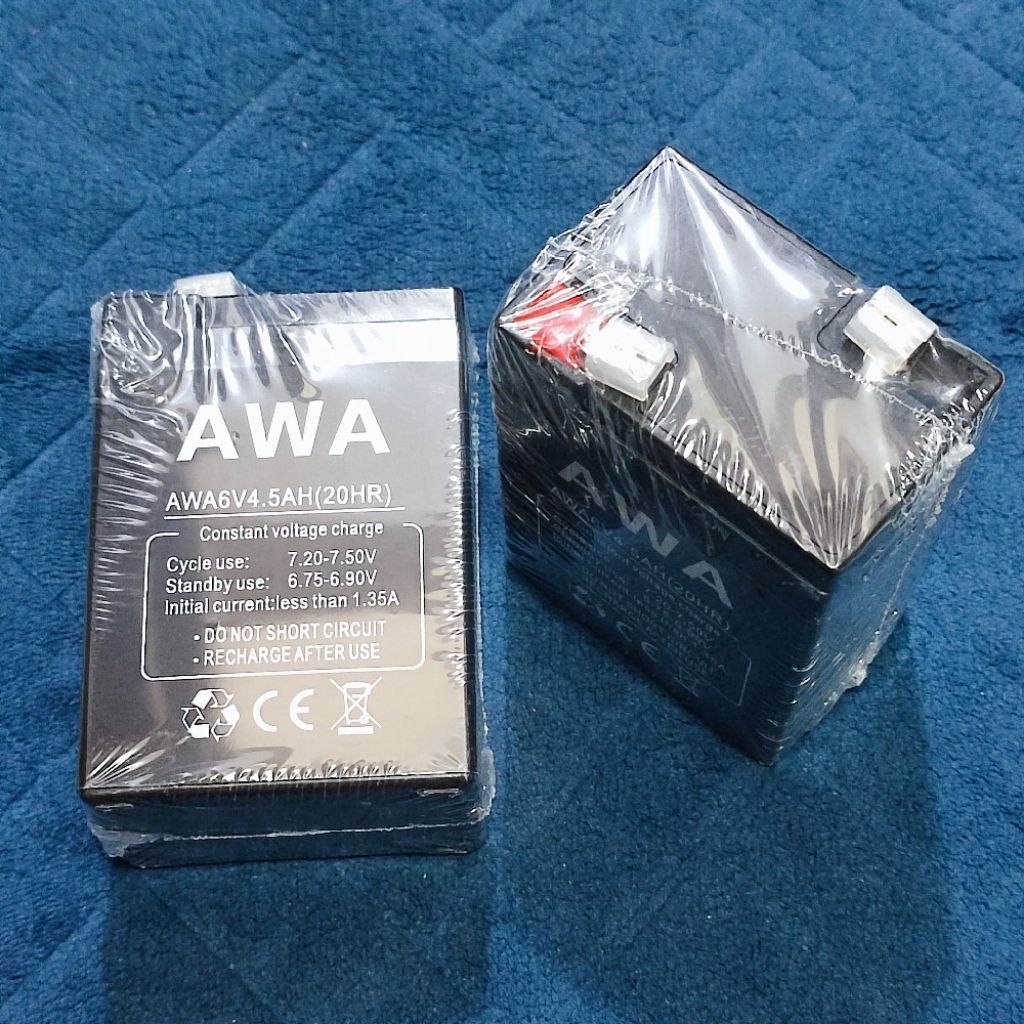 Accu Aki Kering 6V 4.5AH AWA