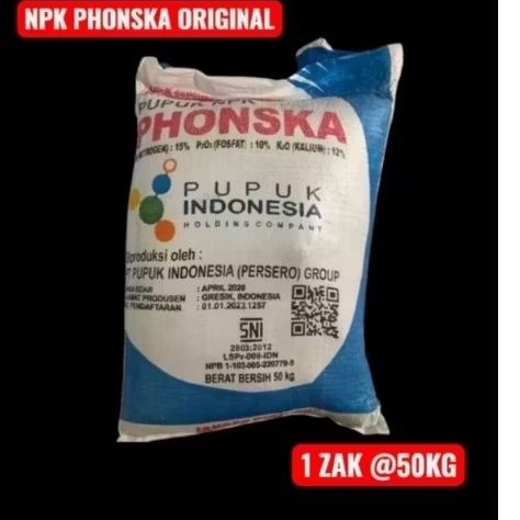 pupuk NPK phonska 50kg bahan penyubur tanaman