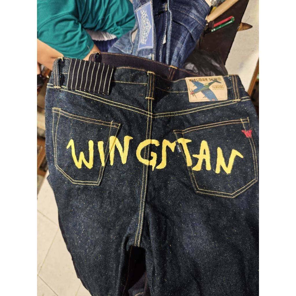 Wingman denim panzer 28 Oz size 32