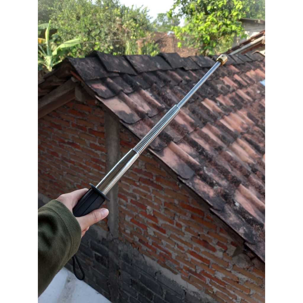 TERMURAH Baton Stick Tongkat Lentur Spiral Alat jaga Diri Praktis Terlaris