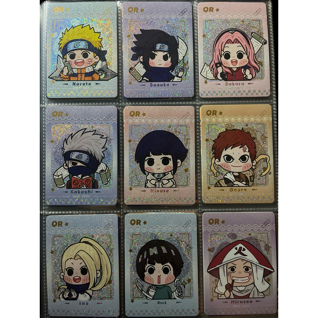 1Set Card Master Naruto QR