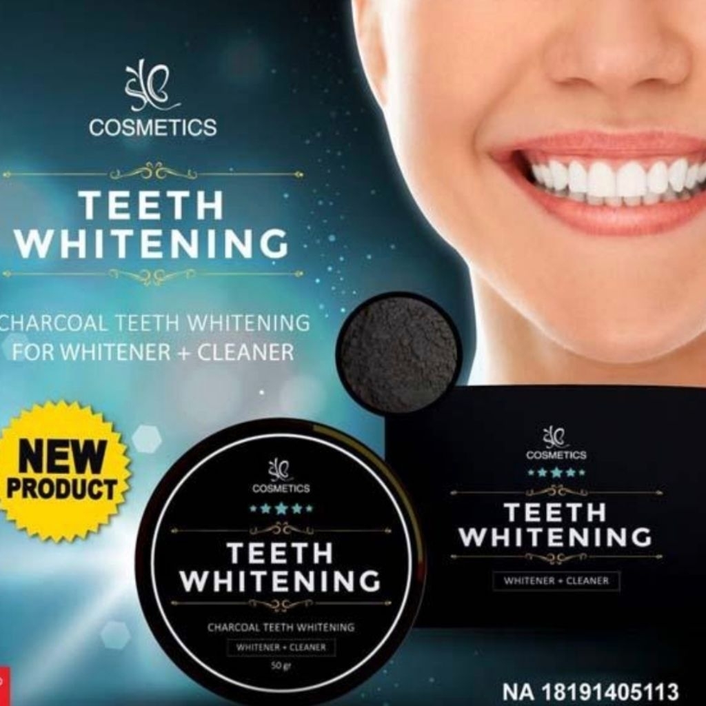 [ASLI] TEETH WHITENING PEMUTIH GIGI / CHARCOAL POWDER TEETH WHITENING / ARANG PEMUTIH GIGI / BUBUK P