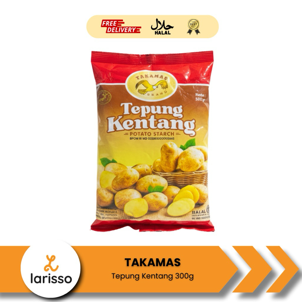Takamas Tepung Kentang 300gr - Potato Starch/Pati Kentang