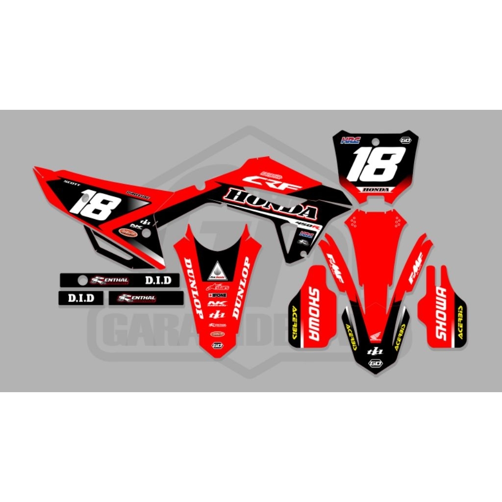 Decals Crf 450 Full Body
