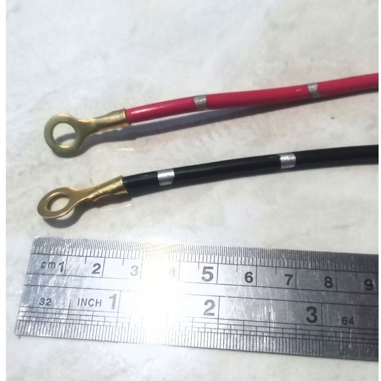 Kabel Aki Motor 1 set sepasang Kabel Aki Sepeda Listrik Motor Listrik Kabel Jumper Aki