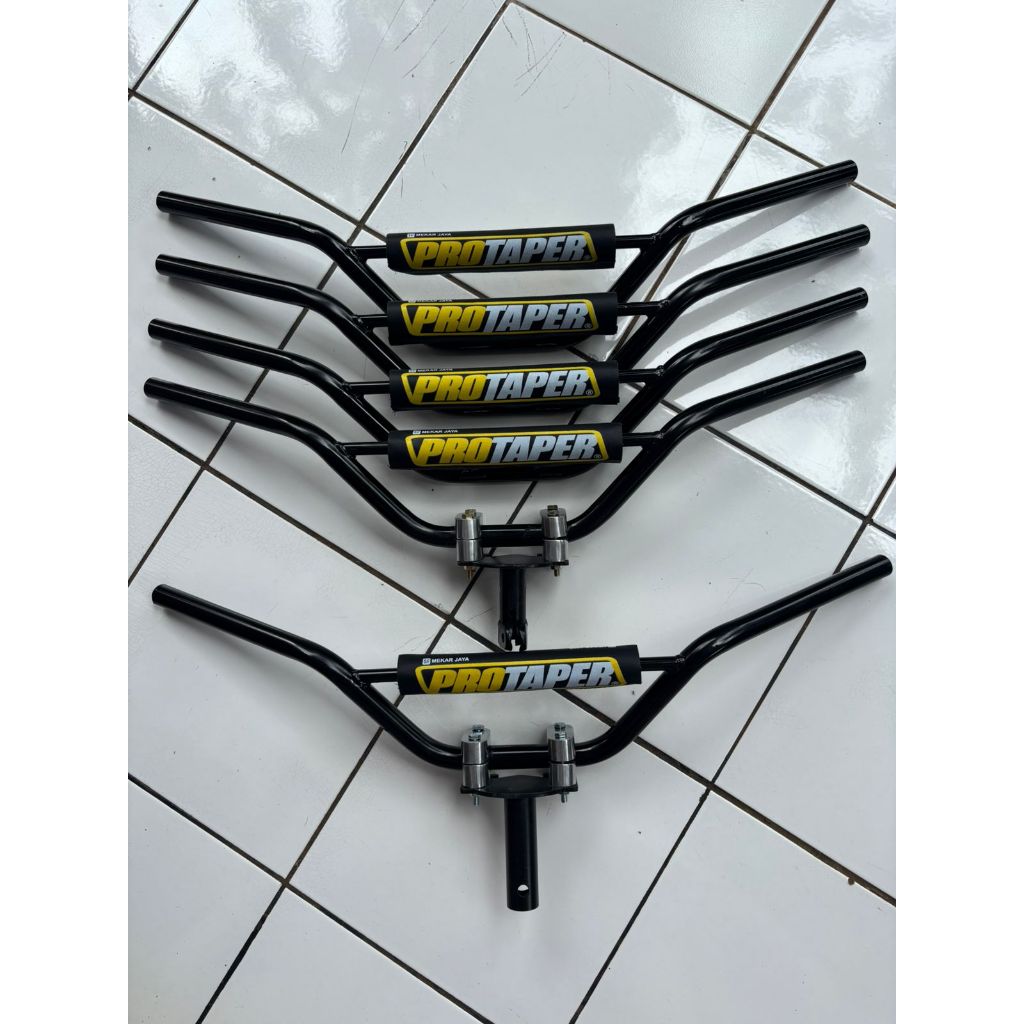 Stang Trail Protaper & Dudukan Stang Adaptor Untuk Motor Honda Yamaha Suzuki