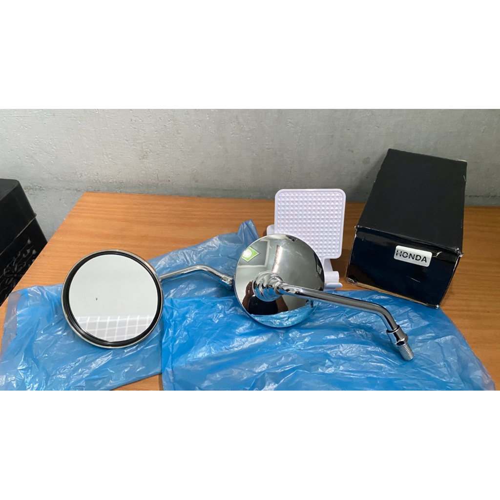 Spion Retro Bulat Pendek Honda C70 C700 C800 S90 Supercip Cn Gl Mp Tiger Vario Beat Scoopy Gran Prim