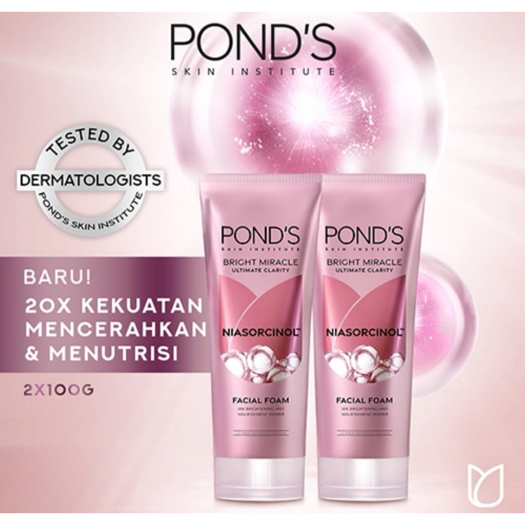 PONDS SABUN WAJAH BANDED ISI 2PCS(PINK)