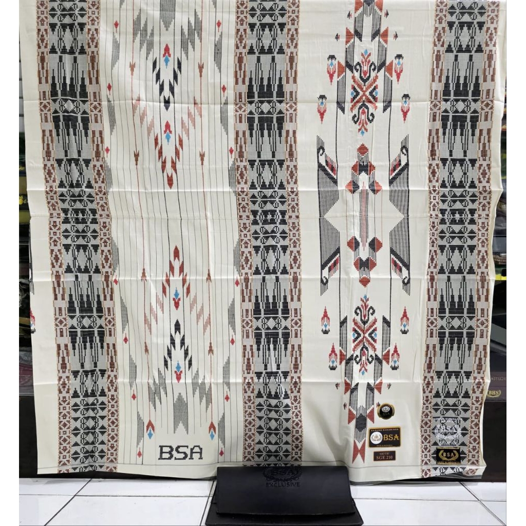 SARUNG BSA SGF FULL SUTERA SPUNSLIK210 ORIGINAL