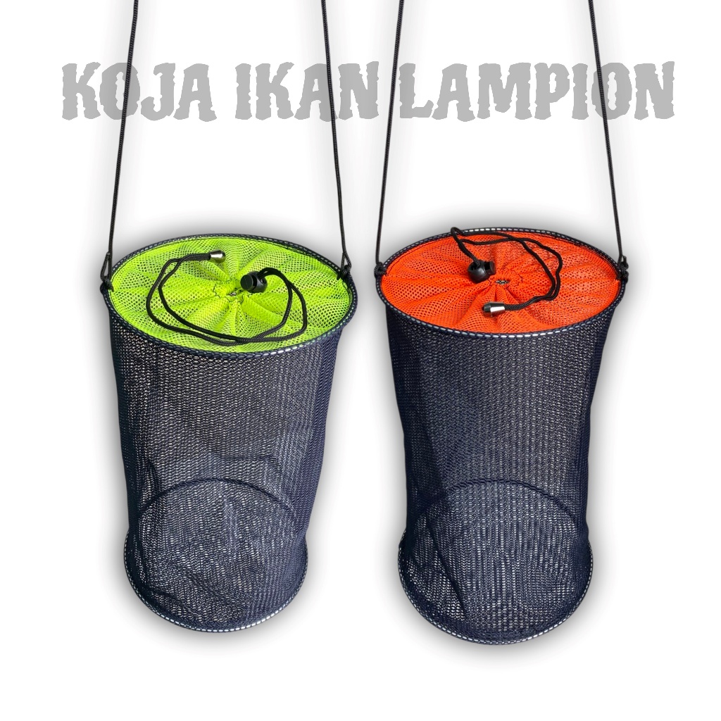 Koja ikan bentuk lampion - Koja ikan - Wadah ikan - Koja ikan mujair nilem mas dll