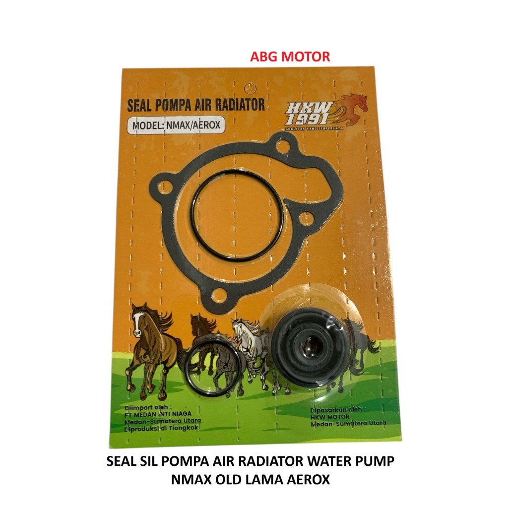 SEAL SIL POMPA AIR RADIATOR WATER PUMP NMAX OLD LAMA AEROX MERK HKW