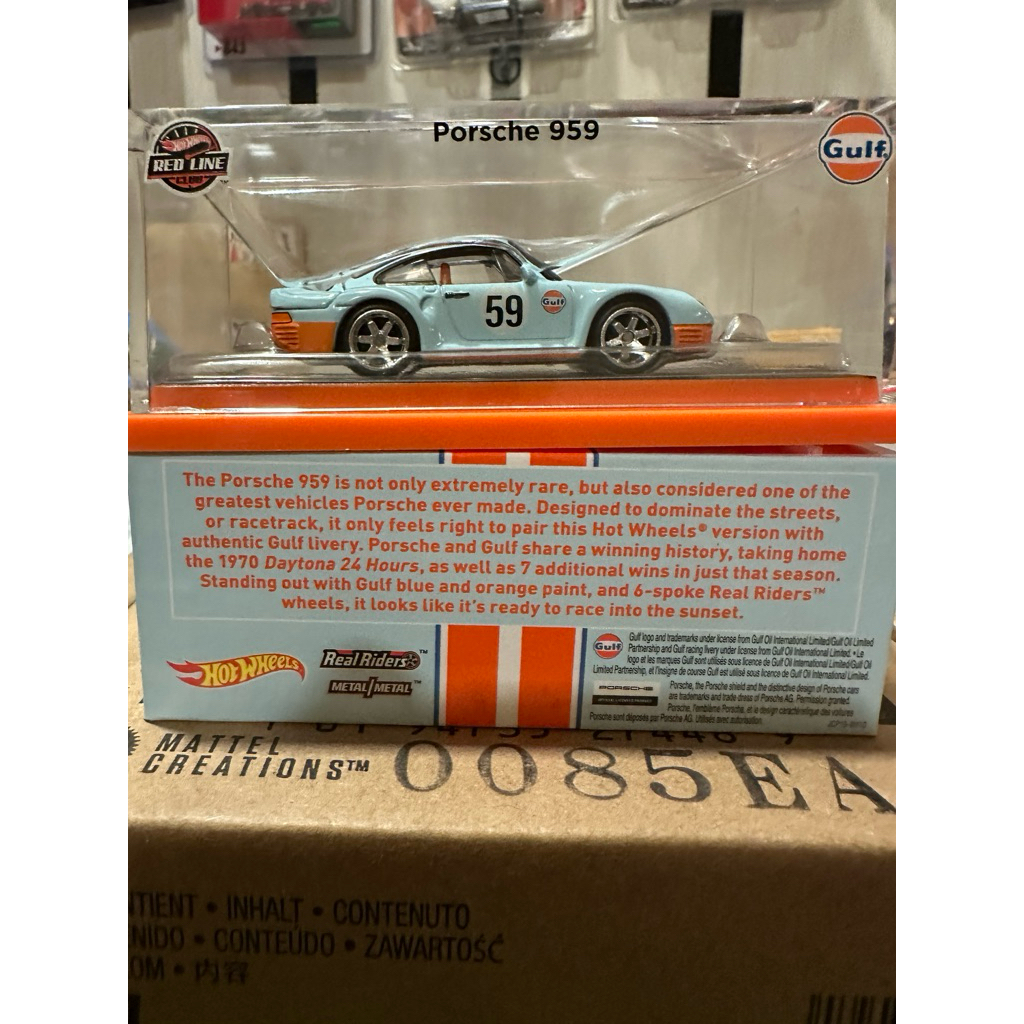 Hot Wheels Rlc Porsche 959