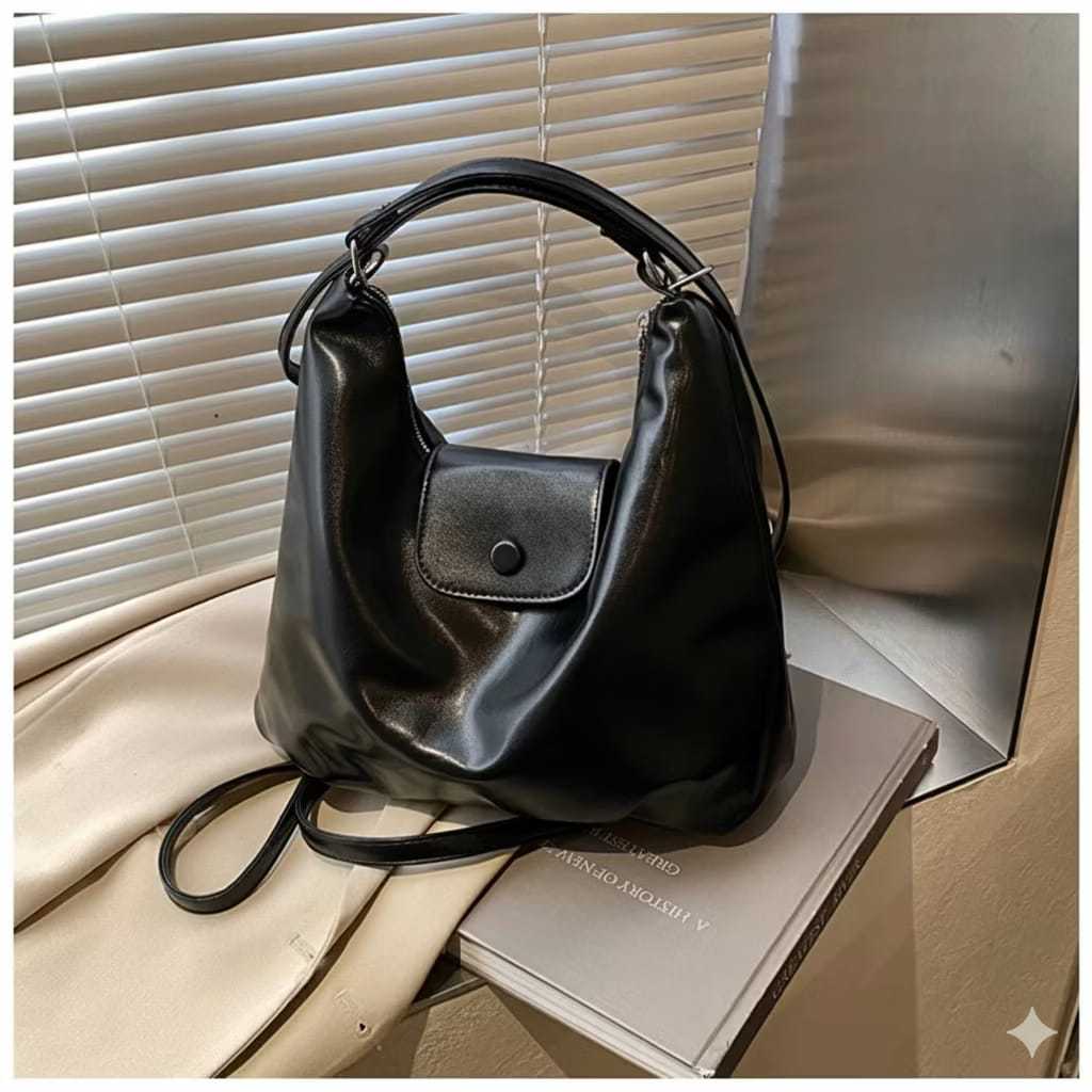 Tas Shoulder Bag & Ransel Wanita monika Aesthetic Import Tas Korea