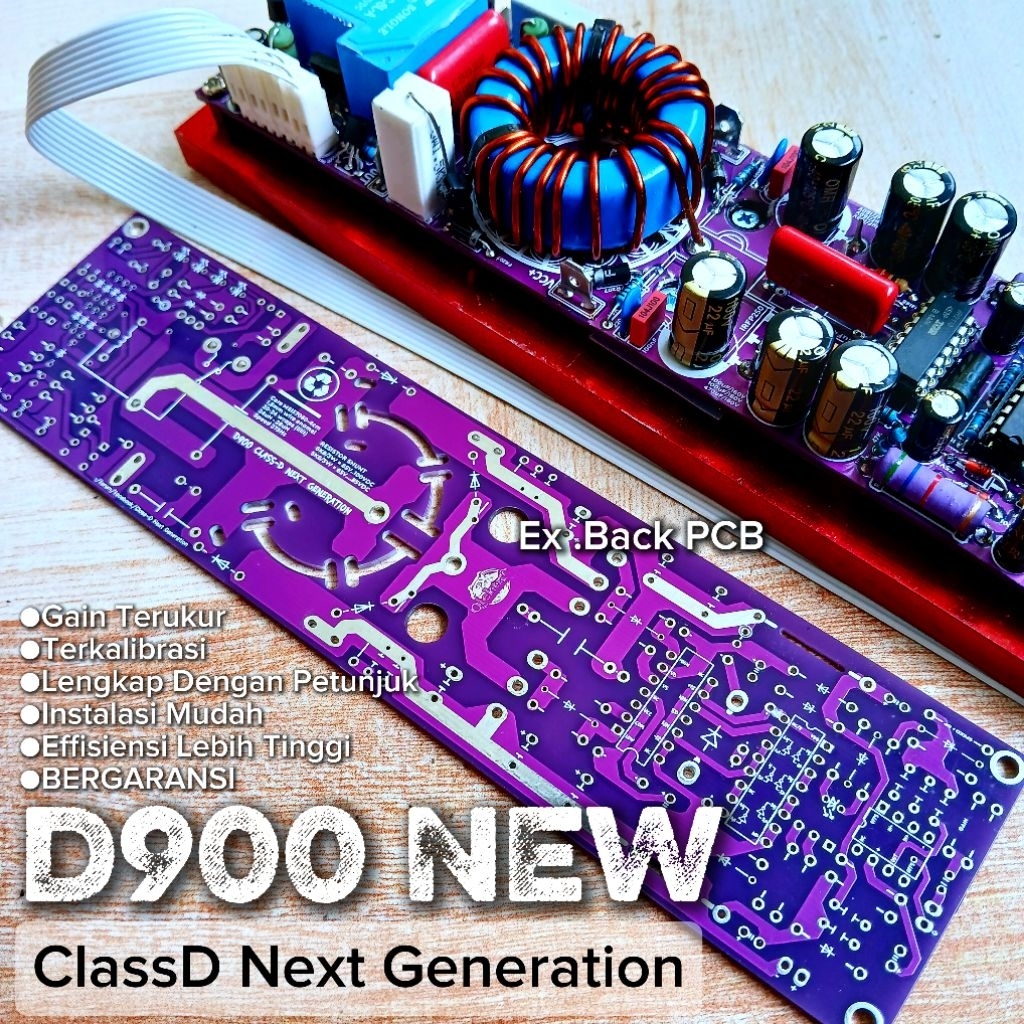 Driver Amp D900 PRO NEW | Amplifier Class D | High Quality | High Efisiensi | ClassD Next Generation