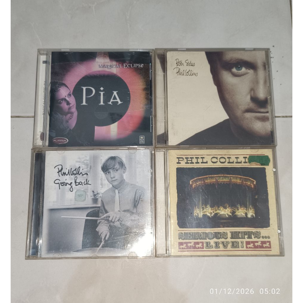 cd PIA-Magical Eclipse / PHIL COLLINS-Both Sides / PHIL COLLINS-Going Back / PHIL COLLINS-Serious Hi