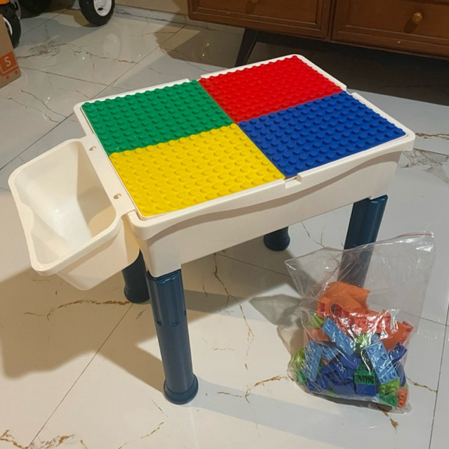 MEJA LEGO BLOCK BALOK BUILDING BLOCK