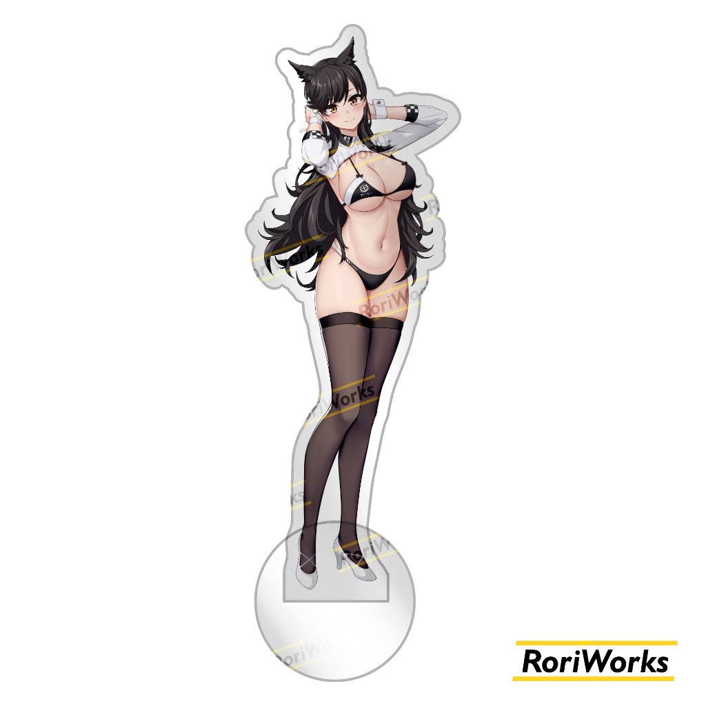 Acrylic Standee Figure Anime - Atago (Race Queen 2.0) | Azur Lane