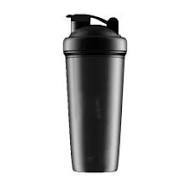 Botol Shaker Hitam Polos 600ml Tanpa Logo - Shaker Fitness Gym BPA Free