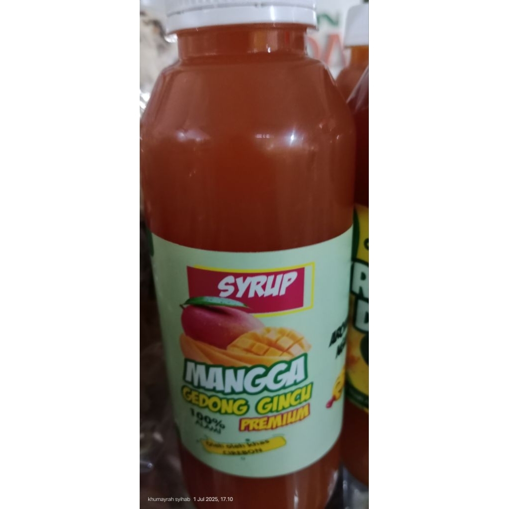 SYRUP MANGGA GEDONG GINCU KHAS CIREBON