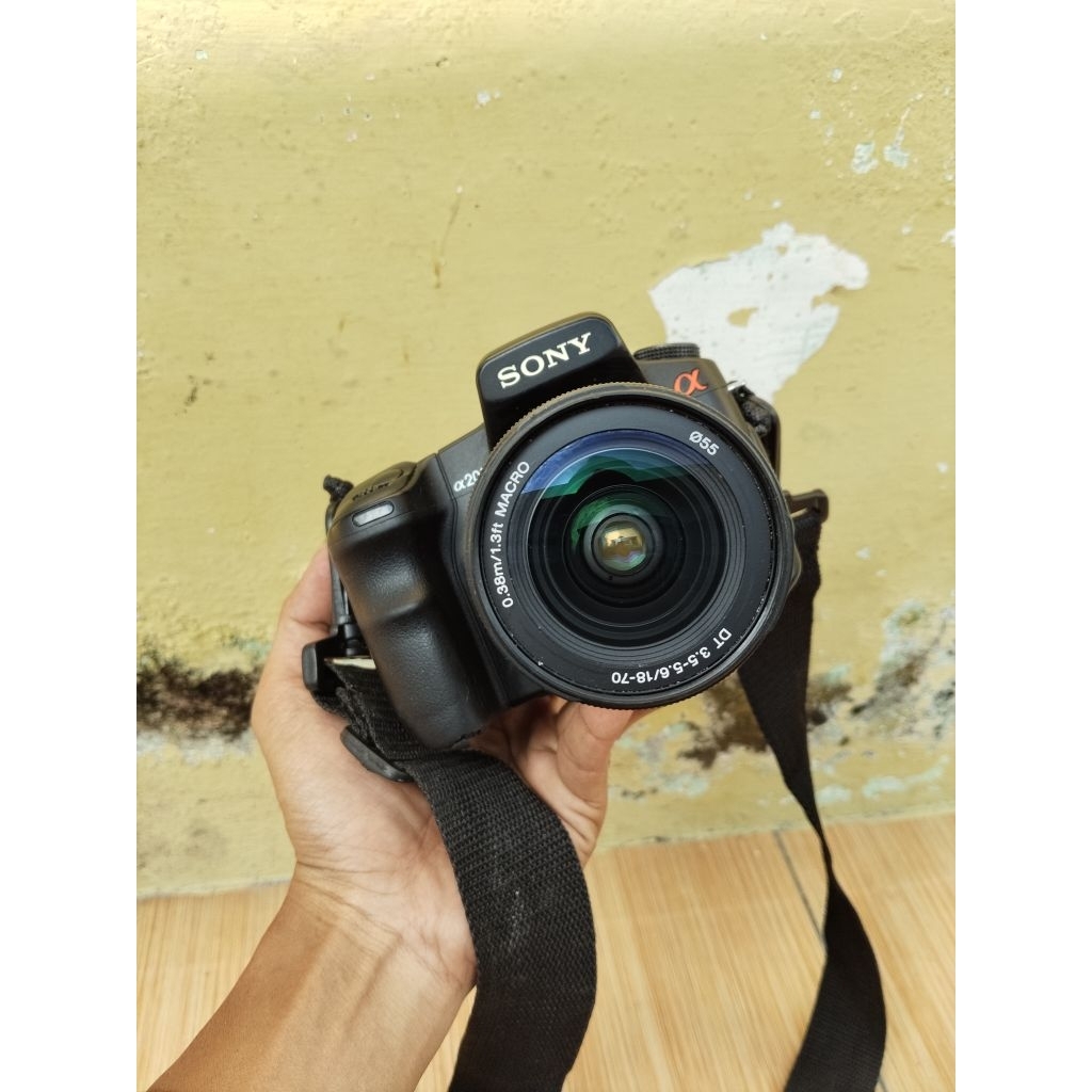 kamera camera dslr sony a200