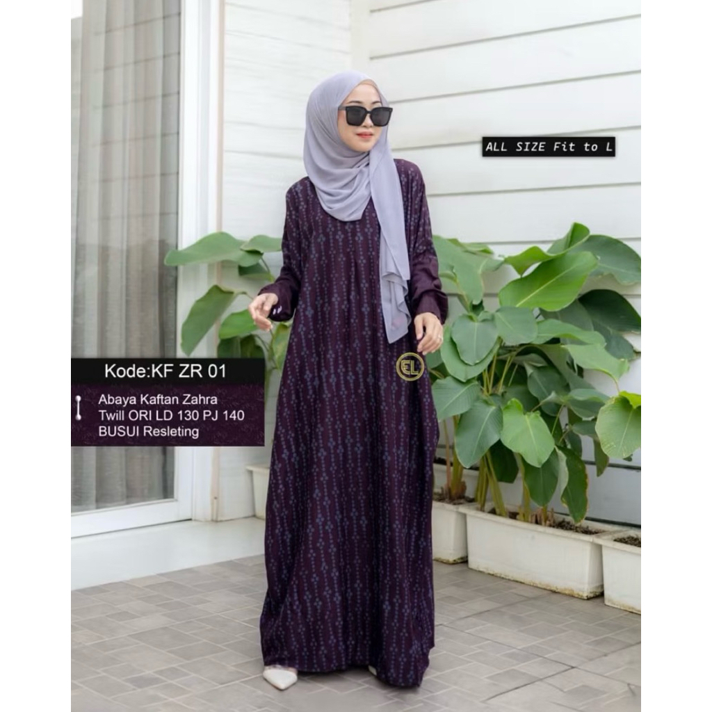 TWILL ELZHAF KAFTAN KATALOG BARU ESTIMARISI READY JUMAT (PO)