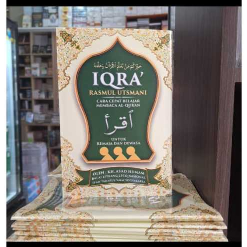 Iqra Rasmul Utsmani Remaja Dewasa Kertas Koran 17×25 SC - Pustaka At Tartil