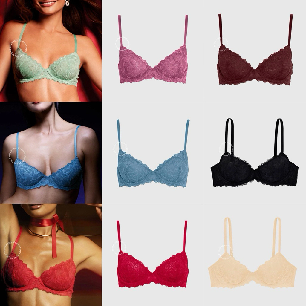 La Senza Original Unlined Bra No Push Up Size 34A 34B 34C 36B 36C 60263497