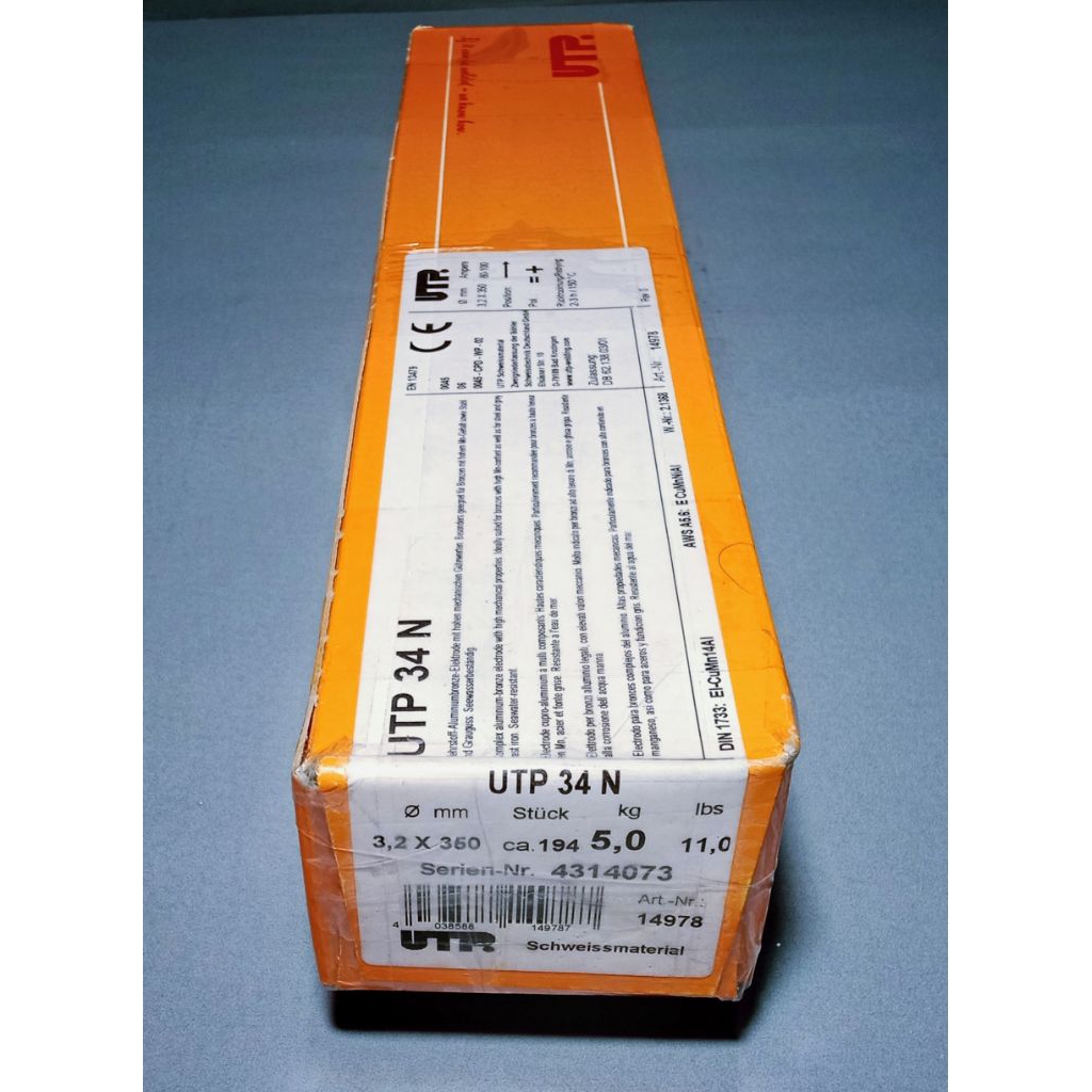 Sky Las 99 Kawat Las Tembaga Albronze batangan UTP 34 N Dia 3.2mm