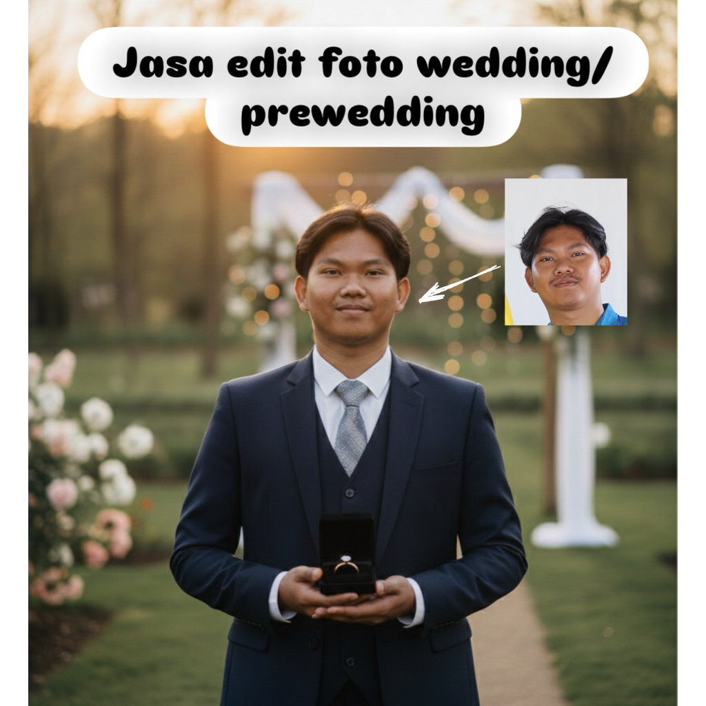 JASA EDIT FOTO WEDDING/PREWEDDING