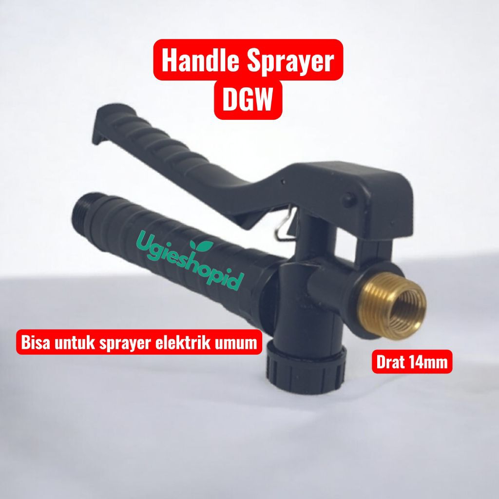 Handle sprayer DGW Drat 14mm Kuningan | Kran sprayer elektrik drat 14mm  (Bisa untuk sprayer elektri
