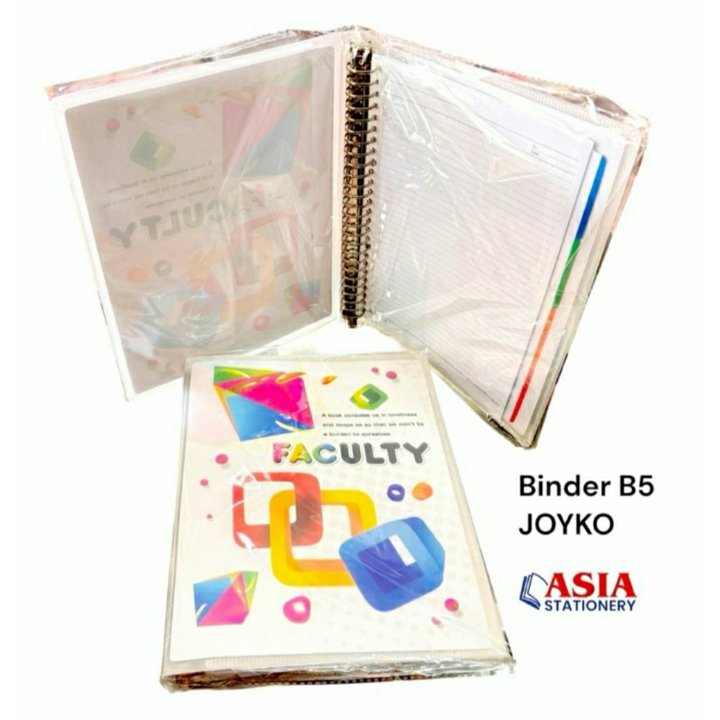 Binder Joyko B5 Faculty Binder Kuliah Sekolah Buku Sekolah Binder Joyko Ukuran B5 Tebal